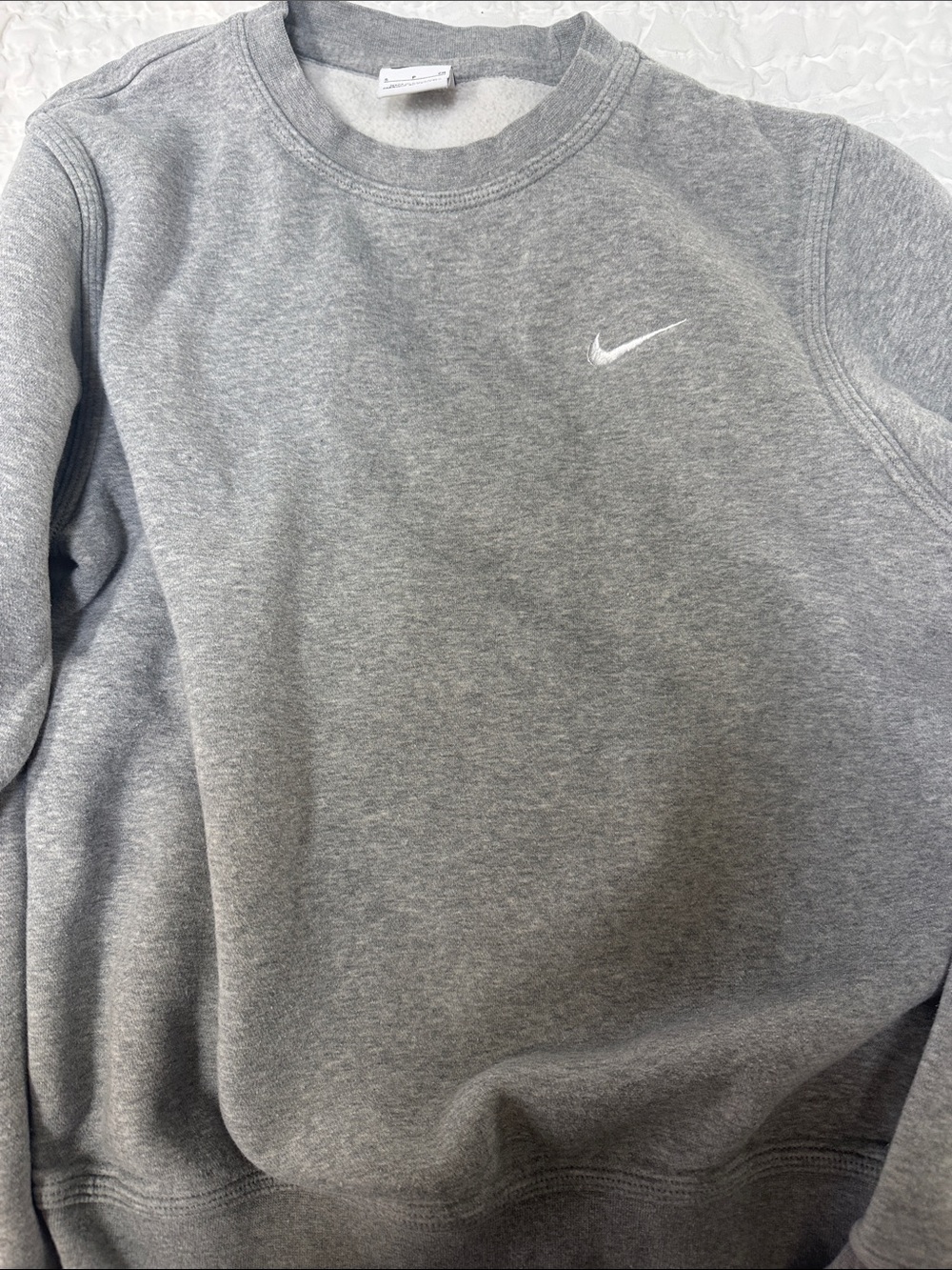 Nike Men's Grey Crewneck Sweatshirt with joggers pants - Picture 3 of 6